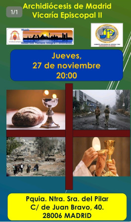 EUCARISTÍA POR LA PAZ-27 DE NOVIEMBRE